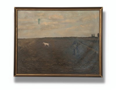 Lot 39 - NICOLAS VAN DEN EEDEN (1856-1918)
A hunting scene
Oil on canvas. Signed lower left "Nicolas van den Eeden."