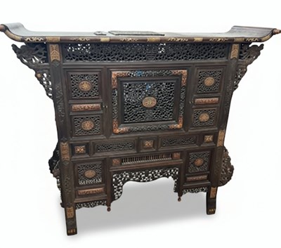 Lot 131 - Large carved wood altar
Vietnam, Nam Dinh, circa 1800