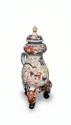 Lot 133 - A imari tripod porcelain fountain
19th century