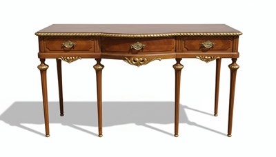 Lot 186 - A 20th-Century Gilt-Mounted Console Table