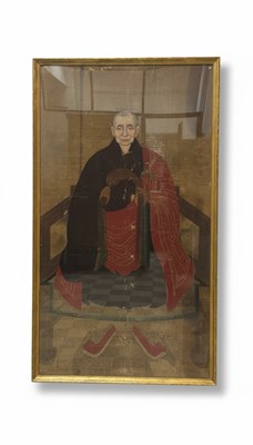 Lot 71 - Portrait of a Buddhist Monk
