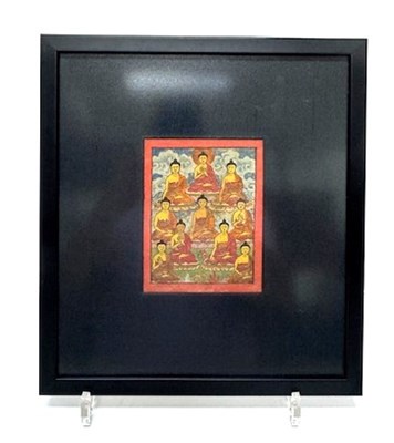 Lot 89 - A Miniature Thangka Painting