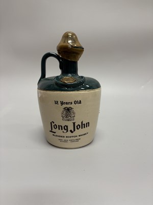 Lot 344 - Long John - 12 Years Old Ceramic Jug (Blended Scotch Whisky)