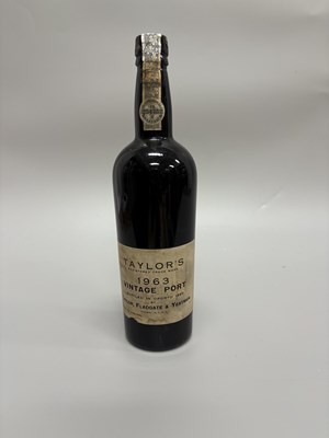 Lot 225 - Taylor’s Vintage Port 1963