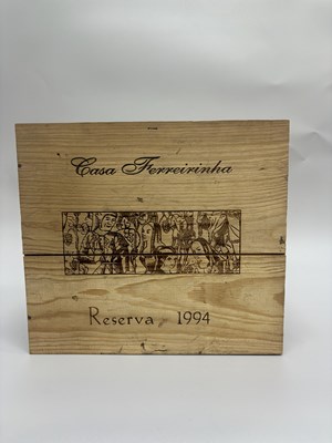 Lot 332 - Ferreirinha Special Red Wine 1994 –Wooden Case of 6 Bottles