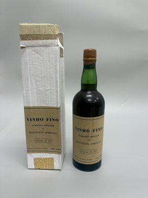 Lot 241 - Vinho Fino Garrafeira Particular da Bostwick – 1977