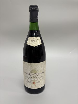 Lot 275 - Conde de Valdemar Reserva 1982 – Rioja, Spain