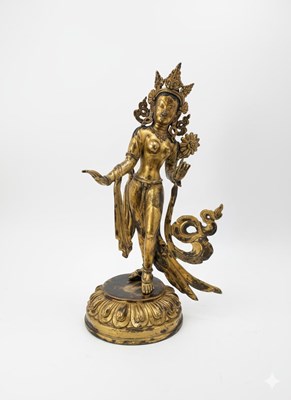 Lot 120 - Statue of the Buddhist goddess Tara
