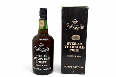 Lot 201 - Real Vinícola Over 40 Years Old Port – With Original Paper Box