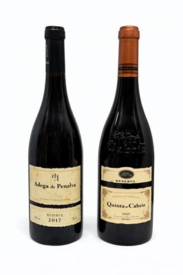 Lot 121 - 2 Bottles of Portuguese Dão Wine – Adega de Penalva Reserva 2017 & Quinta de Cabriz Reserva 2003