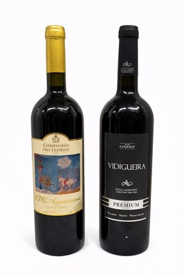 Lot 134 - 2 Bottles: Vidigueira Premium & Companhia das Lezírias 2005