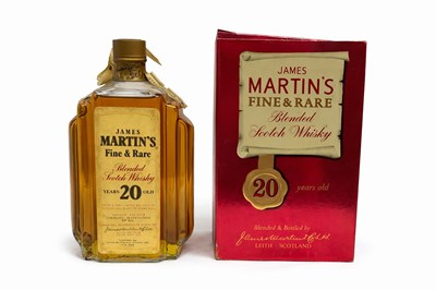 Lot 222 - James Martin’s Fine & Rare 20 Years Old – Blended Scotch Whisky (With Original Box)